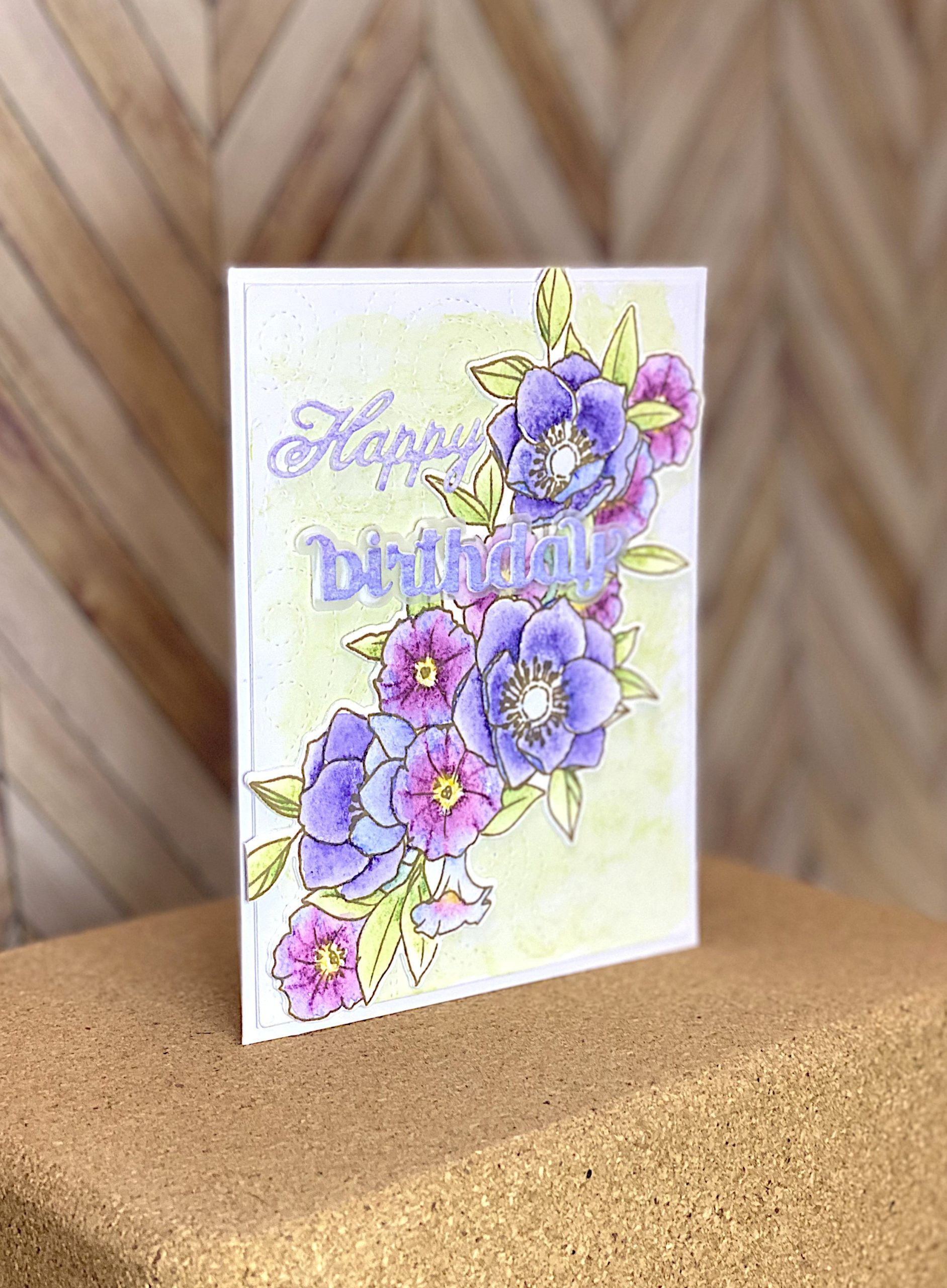 Floral Birthday Card