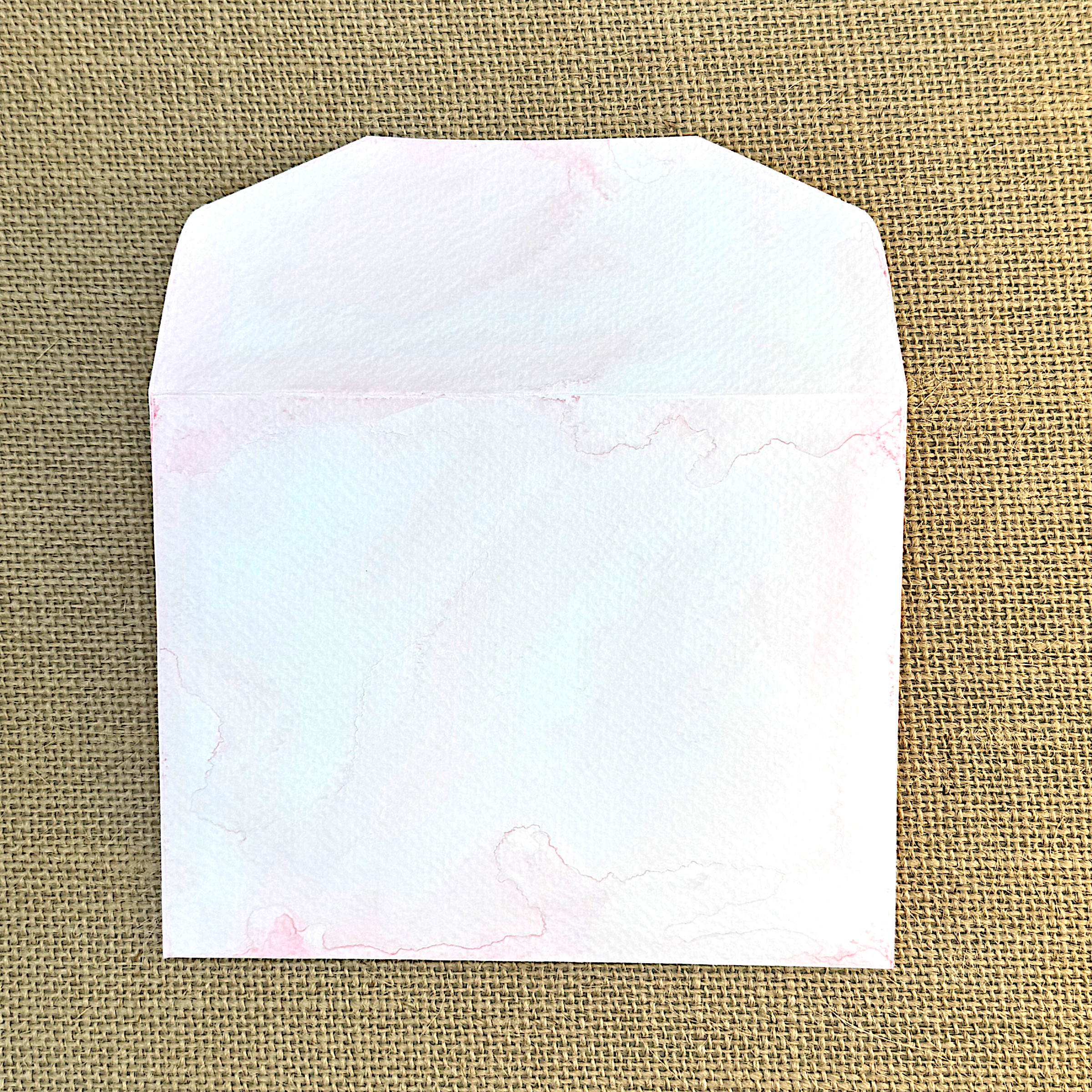 Watercolor Envelope