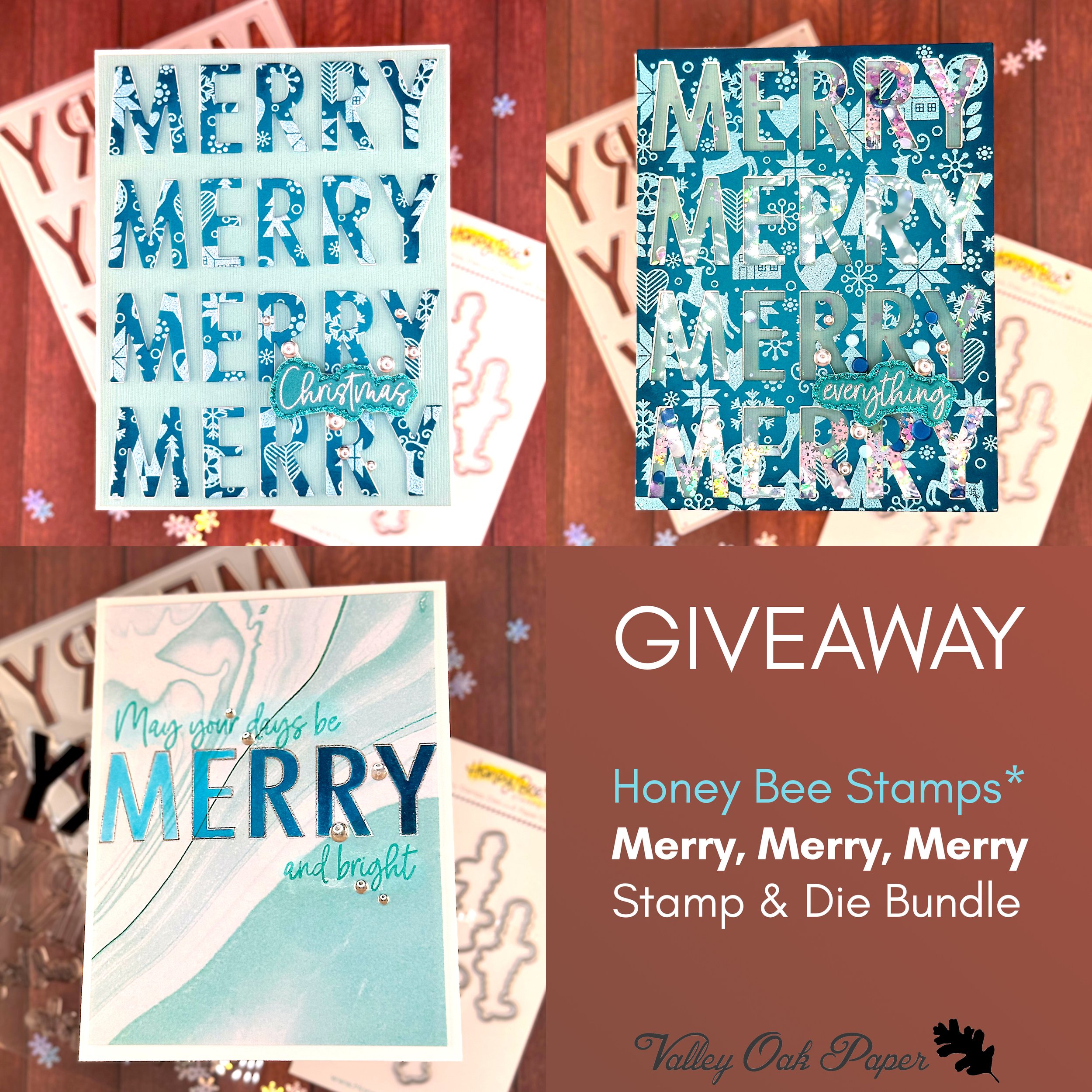 Merry Giveaway Cards