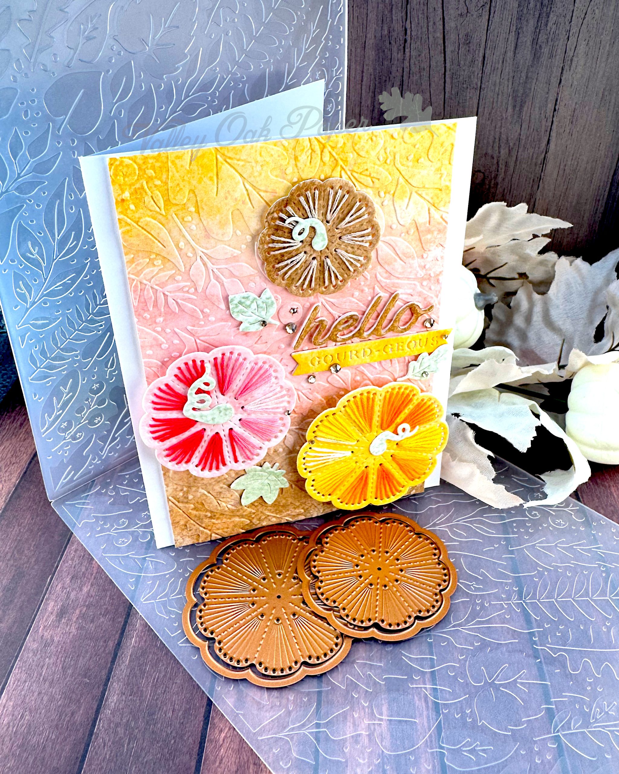 Variegated Stitched Pumpkins
